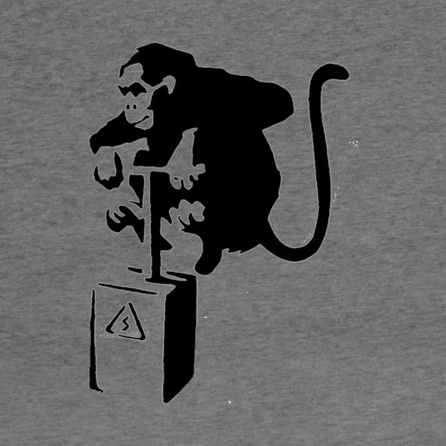 Monkey Detonate Stencil by GTC_Design